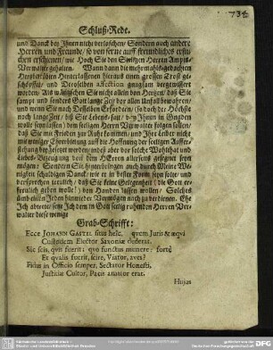 Grab-Schrift