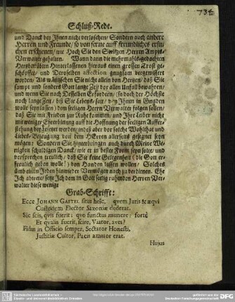 Grab-Schrift