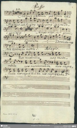 Balthasar Vilicus - Sub tuum praesidium