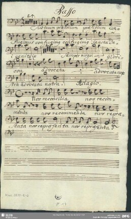 Balthasar Vilicus - Sub tuum praesidium