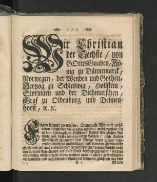 [Verordnung wegen gäntzlicher Einstellung des Bettelns ...]