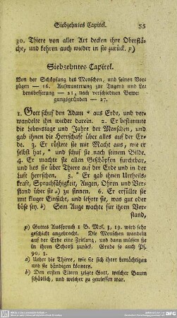 Siebzehntes Capitel