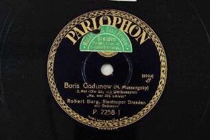 Boris Godunow : 2. Akt (Die Uhr mit Glockenspiel); "Hu, war das schwer" / (M. Mussorgsky)