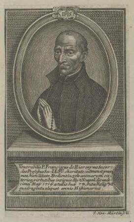 Bildnis des Franciscus de Hieronymo