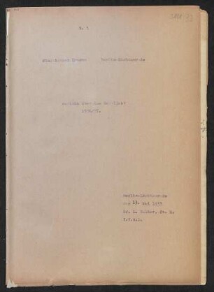 1936/37: Bericht über das Schuljahr ... - 1936/37