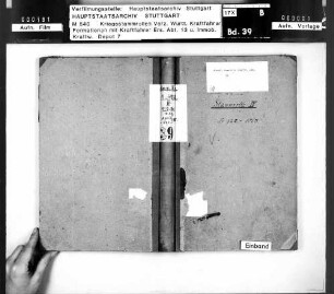 Kriegsstammrolle der Sanitäts-Kraftwagen-Abteilung 14