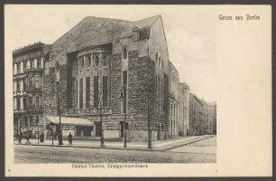 Ansichtskarte Theater Hebbel an der Stresemannstraße