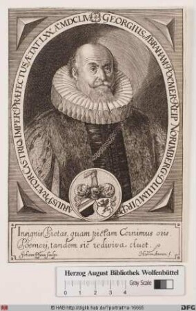 Bildnis Georg Abraham Pömer