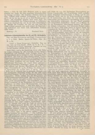 229-231 [Rezension] Lateinische Literaturdenkmäler des XV. und XVI. Jahrhunderts. 3. u. 4. Heft