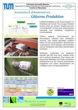 Automatisch dokumentieren - Gläserne Produktion