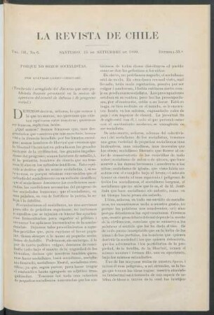 Porque no somos socialistas - [traducción]