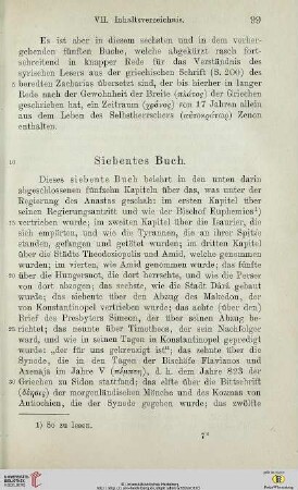 Siebentes Buch