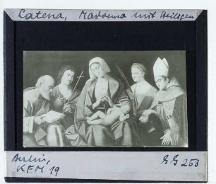 Catena, Madonna mit Kind und Heiligen (Berlin GG 19)