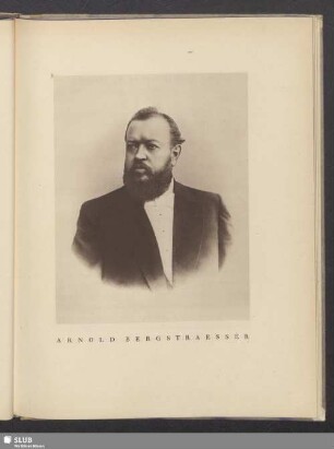 Arnold Bergstraesser