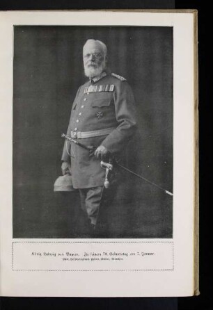 König Ludwig von Bayern. Zu seinem 70. Geburtstag am 7. Januar.