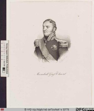 Bildnis Bertrand Clauzel (1810 baron, 1814 comte)