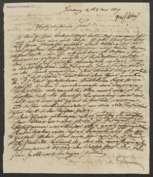 Brief an Jacob Grimm und Wilhelm Grimm : 12.05.1817-10.03.1841