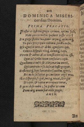 Dominica Misericordias Domini