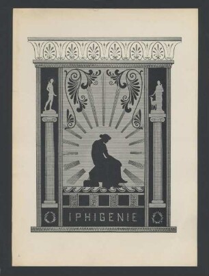 Titelblatt zu "Iphigenie"