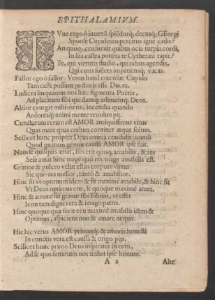 Epithalamium.