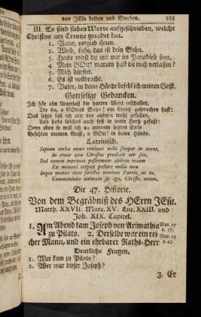 383-387, Die 47. Historie