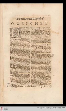 Die viertzehende Landschafft Queicheu