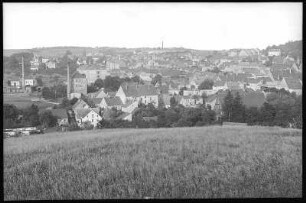 Colditz. Blick auf Colditz