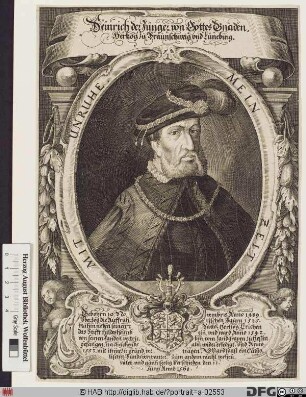 Bildnis Heinrich d. J., Herzog zu Braunschweig-Lüneburg-Wolfenbüttel (reg. 1514-68)