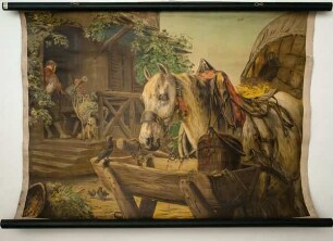 Pferd und Sperling