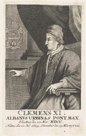 Bildnis des Clemens XI.