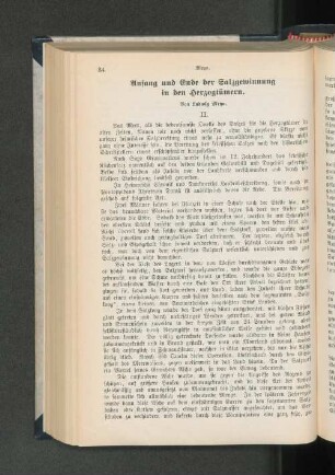 Anfang und Ende der Salzgewinnung in den Herzogtümern. II.