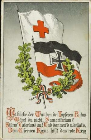 Wo bliebe der Wunden der Tapferen Ruhm [...]