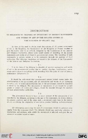 Instruction