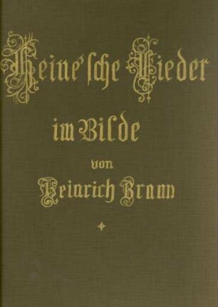Heine'sche Lieder im Bilde von Heinrich Braun