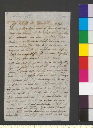 Brief von Wieland, Christoph Martin an Goethe, Johann Wolfgang von