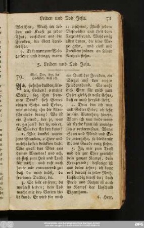 5. Leiden und Tod Jesu.