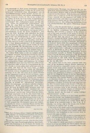829-833 [Rezension] Gnosis und Neues Testament