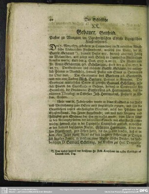 XX. Gebauer, Gottfried