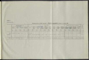 Anlage 14. Belastung durch die Unfälle innerhalb der Versicherungsanstalt während des Jahres 1904.