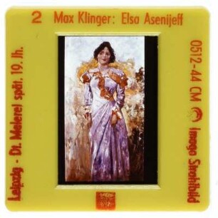 Klinger, Im Freien (Elsa Asenijeff)