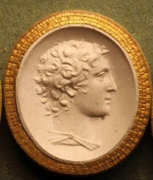 Profilkopf des Meleager (Daktyliothek, Zweites Historisches Tausend)