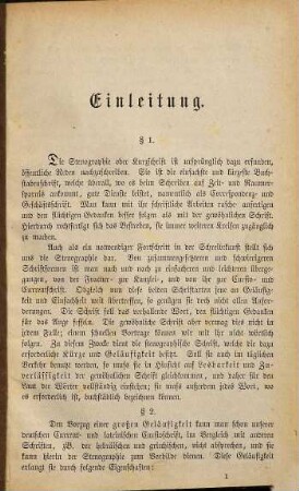 Ausführlicher Lehrgang der deutschen Stenographie : für den Selbstunterricht