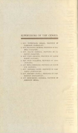 Supervisors of the census