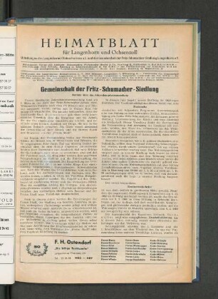 Gemeinschaft der Fritz-Schumacher-Siedlung