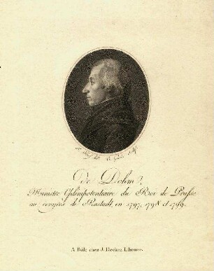 Bildnis von Christian Conrad Wilhelm von Dohm (1751-1820)