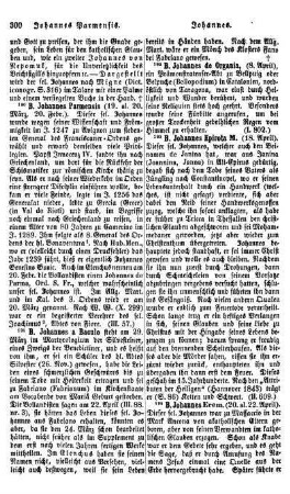 B. Johannes Parmensis - Johannes