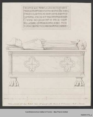 Grabmal des Dogen Michele Steno in Santissimi Giovanni e Paolo, auch San Zanipòlo genannt, in Venedig