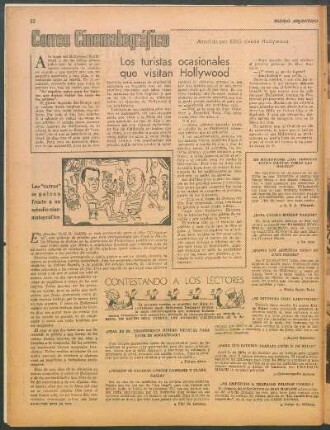 Correo cinematográfico : Atendido por King desde Hollywood