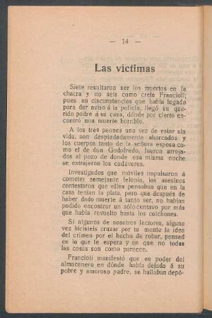Las víctimas