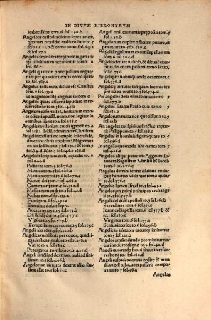Omnes Qvae Extant D. Hieronymi Stridonensis Lvcvbrationes : Una Cum Pseudepigraphis, & alienis admixtis, in novem digestae tomos, 10. Index in Tomos omnes ...